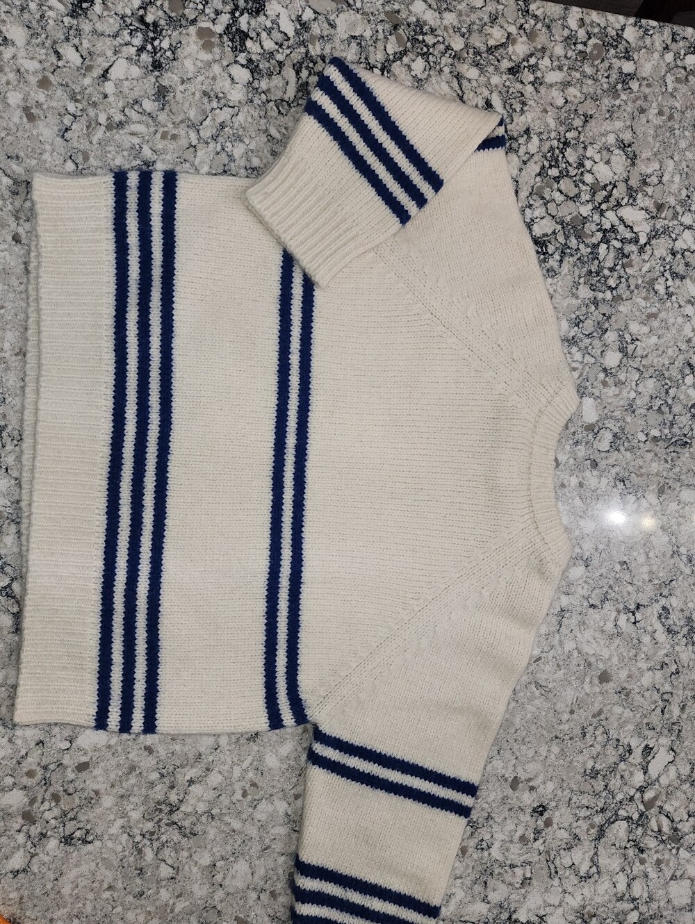 "The Boat Square Jumper" (Dream On Sweater) Alpaca Wool - Picture 4 of 12